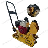 Compacteur de plaque de vibrateur de sol Portable 220KG petit compacteur de bourrage vibrant réversible à voie unique