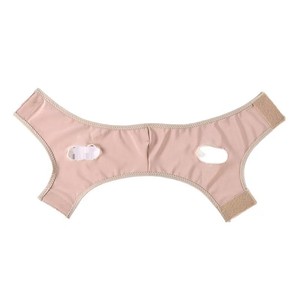 Bandage facial en forme de V, tissu élastique, dispositif de remodelage du visage respirant pour un usage quotidien MLXL - Product Image 2