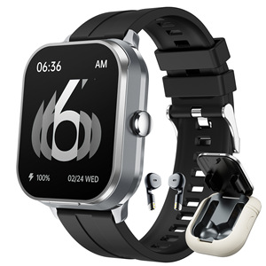 Montre connectée D8 Pro avec appels Bluetooth, moniteur de fréquence cardiaque et de sommeil, écouteurs Bluetooth cachés, montre de sport au poignet - Product Image 3
