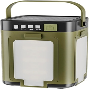 Foldable LED Camping Lantern with 2000mAh <b>Solar</b> Charging Waterproof Lightweight for Tent Emergency Multifunctional Camping <b>Light</b> - Product Image 1
