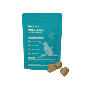 OEM ODM Golosinas saludables para cachorros Perros adultos Premium Muscle Builder Ganancia muscular Power Chews Suplemento para perros de alta proteína - Product Image 1