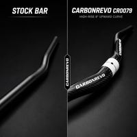 Guidon de trottinette électrique Carbonrevo en alliage d'aluminium, compatible pour une utilisation quotidienne et un fonctionnement fluide