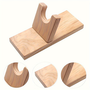 Support en bois pour pistolet à colle chaude, pour outils de bricolage, avec base et cadre - Product Image 4