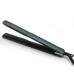 KangRoad Hair Curling Straight 2 in 1 ion Hair Straightener LED Temperature Display KangRoad 4 Temperature Hair Flat Iron
