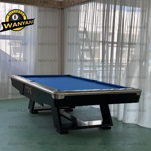 Table de billard professionnelle américaine <span class=keywords><strong>à</strong></span> 9 balles Table de billard de qualité tournoi Table d'ardoise Bed9ft Système de retour de balle automatique Accessoires gratuits - Product Image 4