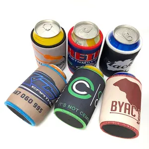 Promocionais 12oz Isolados Stubby Cooler Neoprene Beer Sleeve Can Cooler Stubby Holder Stubbie Cooler Holder