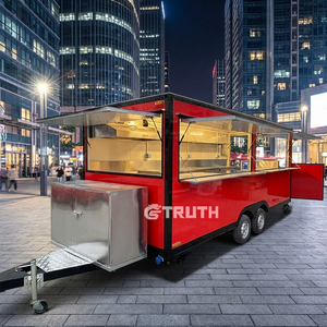 Fabricante Mayorista Truth, Camión de Comida de 4m para Tienda de Comida, Pollo Frito, con Parrilla y Freidora, Remolque de Comida para Helados - Product Image 1
