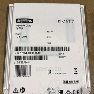 Édition limitée Solutions d'automatisation 24M 6ES7954-8LF03-0AA0 Garantie 1 an Carte mémoire - Product Image 2