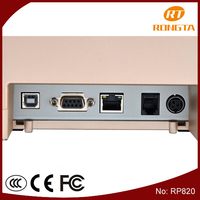 Printer termal 80mm untuk dapur harga pabrik sistem Pos dan Printer struk Bluetooth Ethernet RP820