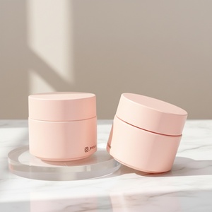 15g 30g 50g 100g Matte Blue Luxury Skincare Body Packaging <b>Empty</b> Colorful Glass <b>Jars</b> Frosted Cosmetic Glass Cream <b>Jar</b> with Lid - Product Image 4