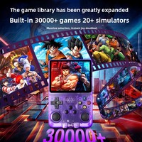 Konsol Game Retro Genggam Android Sumber Terbuka Portabel Ringkas Layar HD Joystick Mendukung Game Arcade Klasik Untuk Hiburan di Rumah
