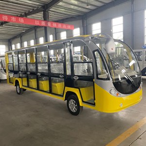 16 posti a batteria, veicolo cittadino passeggeri a 20 posti, navetta turistica, Mini Bus turistico elettrico - Product Image 2