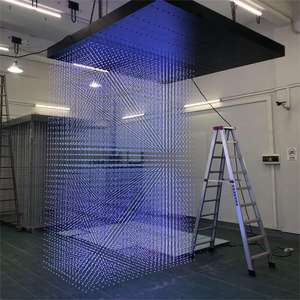 GoldBo Pantalla LED 3D a todo color Cubo inmersivo para proyecto publicitario Pantalla <span class=keywords><strong>Indorr</strong></span> Cubo Led 3D para exteriores - Product Image 3