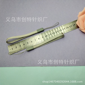 Gray <b>Polyester</b> <b>Lanyard</b> 0.8cm 14cm Durable Phone Strap For Water Bottle Thermos Electronic Products - Product Image 3