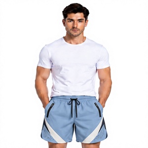 Pantalones Cortos Deportivos de 7 Pulgadas para Hombre, de Secado Rápido, para Gimnasio, Fitness, Entrenamiento, Running, con Logotipo Personalizado, Transpirables - Product Image 1