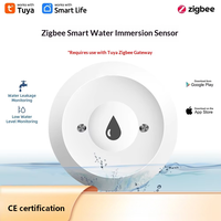 Détecteur de fuite d'eau Tuya ZigBee FY874 |   Alarme de détection d'inondation via l'application Smart Life |   Capteur d'immersion étanche en ABS pour la sécurité domestique