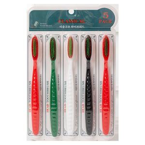 Cepillo de Dientes para Adultos con Cabeza Larga en Forma de U, Cerdas Anchas y Suaves, Plástico de Alta Calidad, Paquete de 5 para Uso Doméstico, Venta al Por Mayor del Fabricante - Product Image 5