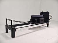 Máquina de Pilates Reformer de metal con riel completo de aluminio/aleación de aluminio para el hogar/gimnasio