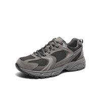 Sepatu Lari Pria MR530 Style Mesh Breathable Grey Whale Low-Top Ringan Seri 530, Sol Tebal untuk Musim Semi dan Gugur
