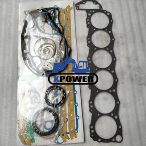 New XPower J08C J08E <b>Engine</b> Full Gasket <b>Kit</b> 01460-7134 Black 6-Month Warranty for SK350-8 Crawler Excavator - Product Image 3