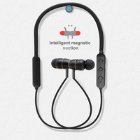 Headphone Bluetooth Nirkabel 2027, Headphone Leher, Tahan Air, Sport, Earphone Leher, Headset Neckband