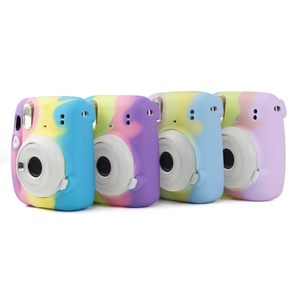 Étui de protection en Silicone souple arc-en-ciel Design populaire pour <span class=keywords><strong>Fujifilm</strong></span> <span class=keywords><strong>Instax</strong></span> <span class=keywords><strong>mini</strong></span> <span class=keywords><strong>11</strong></span> - Product Image 2