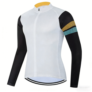 Direct Sale Breathable Quick Drying Custom Sublimation Printed Cycling Jersey Top Long Sleeve Team Events Road Race Bike Jerseys - Product Image 1
