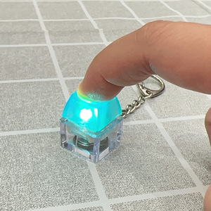 Giải nén Keychain Bàn Phím Cơ khí Móc chìa khóa bàn phím giải nén đồ chơi chuyển đổi móc khóa - Product Image 3