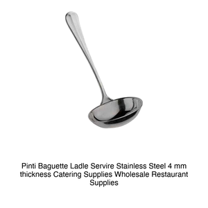 Louche de service Pinti Baguette en acier inoxydable 18/10, épaisseur 4 mm Pintinox - Product Image 2