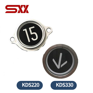 क्रोन * लिफ्ट बटन KDS330-220 काले स्टेनलेस स्टील ग्लास पुश बटन लिफ्ट बटन लिफ्ट - Product Image 5