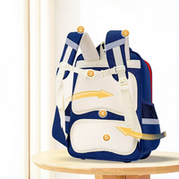 Mochilas escolares de 16 pulgadas para niños, mochilas impermeables con dibujos animados para niños, mochila de hombro para estudiantes de escuela primaria de alta calidad, mochila para niñas y niños