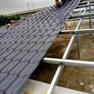 Latte de toit enduite de <span class=keywords><strong>zinc</strong></span> résistant à la corrosion-Purlins en acier à longueur réglable pour les hangars industriels et la construction d'entrepôts - Product Image 1