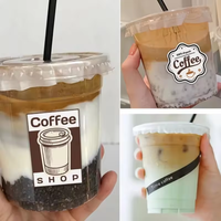 Rouleau d'étiquettes vierges blanches de papier thermique auto-adhésif d'impression de logo personnalisé pour l'emballage de tasse à café collation supermarché