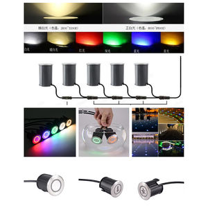 <span class=keywords><strong>Mini</strong></span> projecteur <span class=keywords><strong>LED</strong></span> 0,5W/1W, éclairage encastré intérieur/extérieur, IP68, acier inoxydable, 2700K-6500K, DC12/24V, angle de faisceau 15-60°, dimmable - Product Image 2