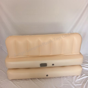 Sofà gonfiabile completamente automatico di alta qualità con un clic la curva ergonomica del divano gonfiabile della pompa di aria incorporata - Product Image 2