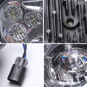 Atv Utv Onderdelen & Accessoires Hi/<span class=keywords><strong>Lo</strong></span> Beam Led Koplampen Offroad 4X4 400cc Font Koplamp Voor Polaris Rzr - Product Image 4