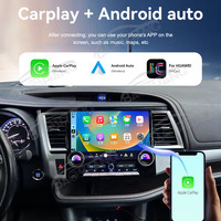 BaoShang Android écran tactile lecteur Dvd de voiture multimédia pour Toyota Highlander 2015-2021 Auto GPS Navig lecteur stéréo Radio