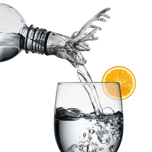 Nhà Máy Hiện Có Khuôn Khác Nhau 3D Động Vật Hươu Hình Dạng Nai Đầu <span class=keywords><strong>Pourer</strong></span> Động Vật Rượu Vang Pourers - Product Image 6