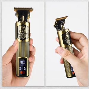 Hair Trimmer With Lcd Display Metal Body Charging Model For Men Haircut Beard Trim - Product Image 2