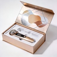 Boîtes d'emballage magnétiques personnalisées pour produits de beauté, boîtes pour instruments de massage facial, boîtes cadeaux rigides en deux parties pour articles électroniques et cadeaux