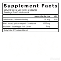 Capsules de racine de maca noire, rouge et jaune, mélange de poudre de maca, complément alimentaire sans gluten