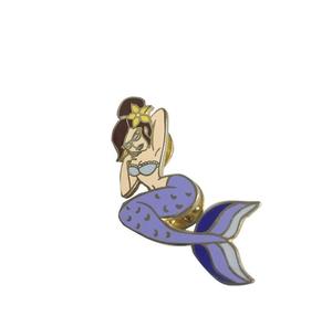 Hochwertige Metall-Emaille Tier Fischform Anstecknadel - Product Image 3