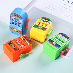 Fun Jackpot Mini Slot Machine Juguetes antiestrés Juegos para niños Máquina segura Banco Divertidos juguetes de mordaza Regalos de Navidad - Product Image 6