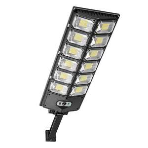 Lampe solaire à détecteur de mouvement LED pour rue, IP65 étanche, alimentée par courant continu, télécommande, jardin, extérieur, tout-en-un - Product Image 4