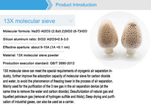 Адсорбент цеолит 13X 5A 4A 3A молекулярное сито/катализатор/осушитель/адсорбент - Product Image 5