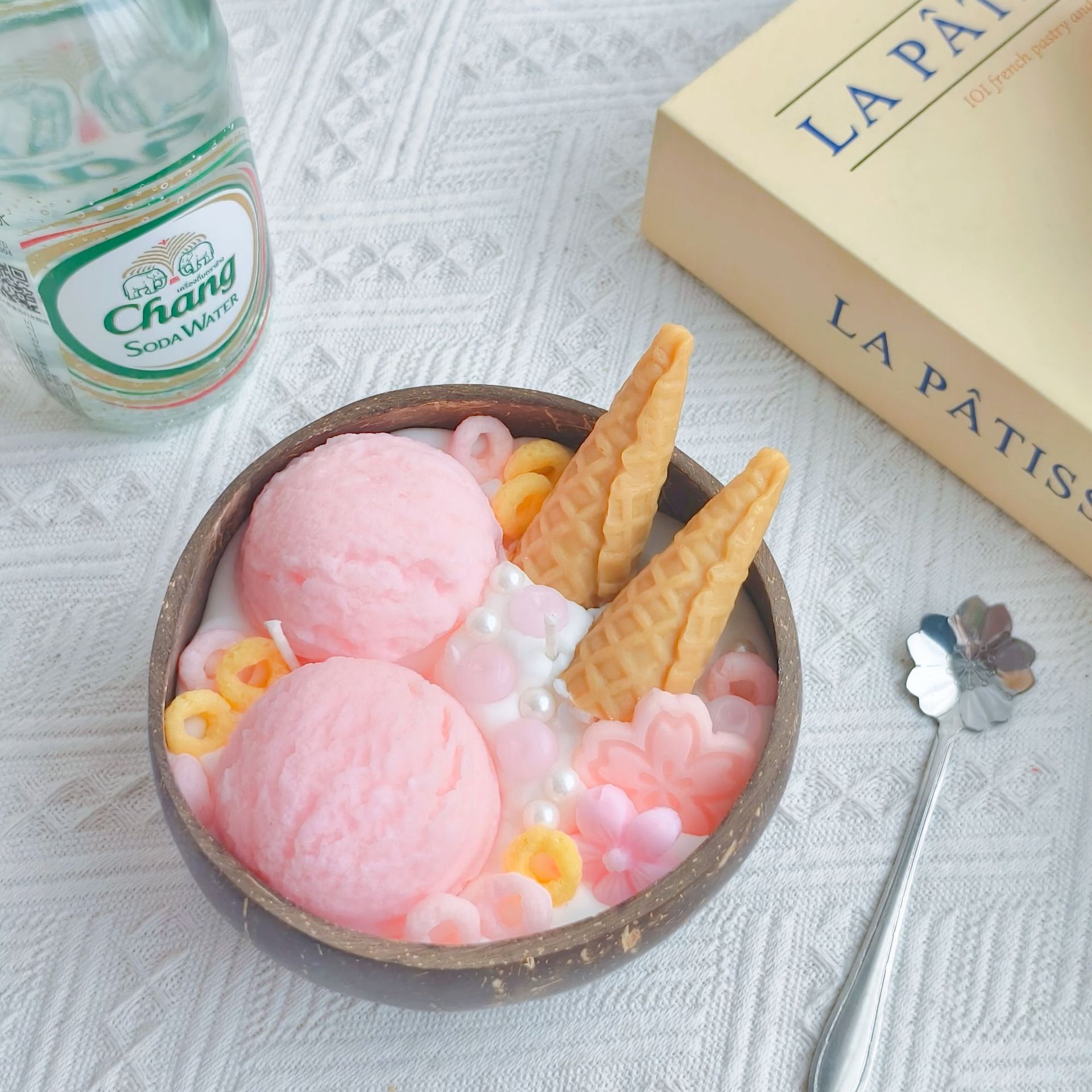 Bol à glace 13*7 (480g) saveur fraise