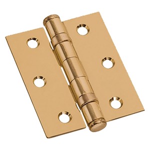 BISAGRA CON RODAMIENTOS Y BOLAS 75x65mm-Latón-Paquete de 2 - Product Image 3