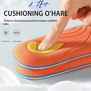 Solette in Vera Pelle di Alta Qualità, in Pelle Bovina, per Primavera/Estate, Anti-Odore, Assorbenti, in <span class=keywords><strong>Memory</strong></span> Foam, Comode, per Piedi Non Stanchi - Product Image 2