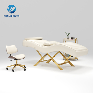 Lit de beauté pour salon moderne lit inclinable pour cils incurvés lit pour traitement des sourcils pour table de massage pour spa facial - Product Image 4