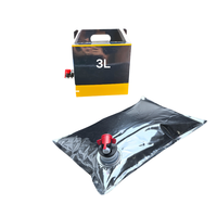 Boîte BIB avec valve papillon Bag-in-Box, sac intérieur en aluminium pour vin rouge, café, boissons, résistant à la lumière et à la pression